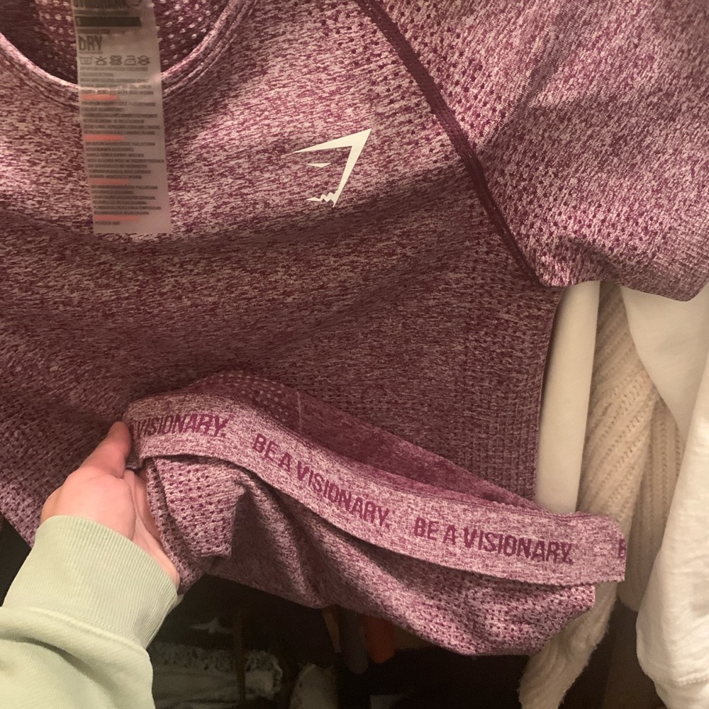 Vital seamless tee berry marl
